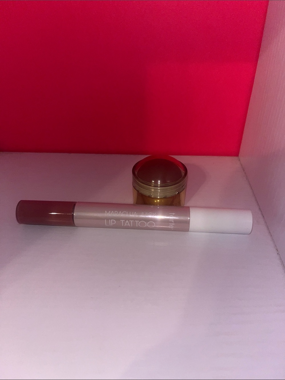 Merit Flush Balm + Tarte Maracuja Lip Tattoo New without box